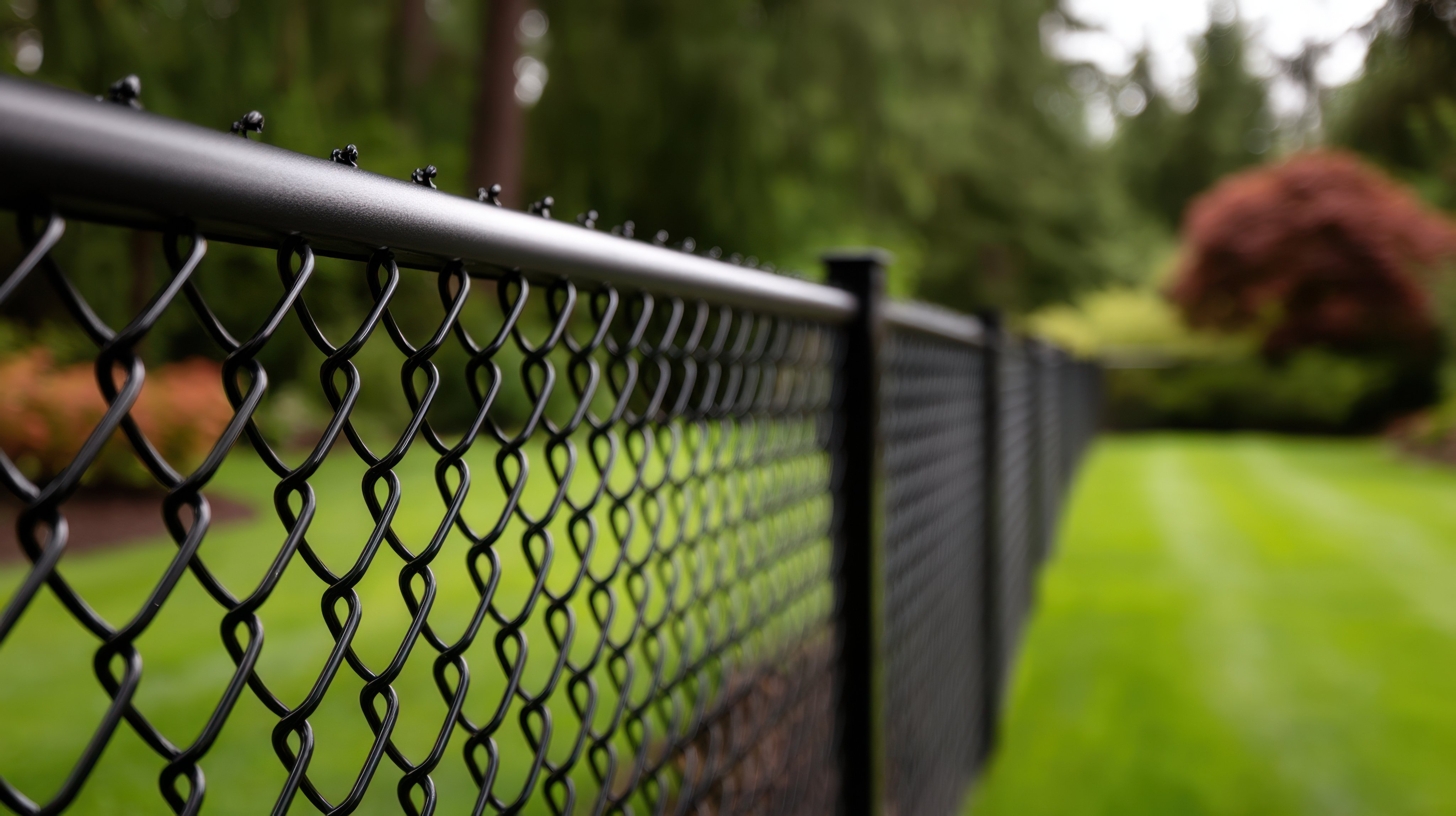 Chain link fences